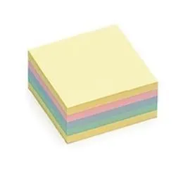 Aero Samolepilna blok kocka 76 x 76 mm, pastel
