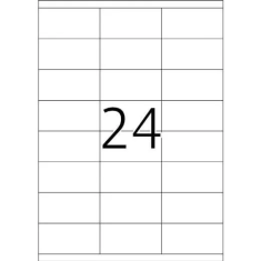 Etikete Sorex 70 x 35 mm, 100/1