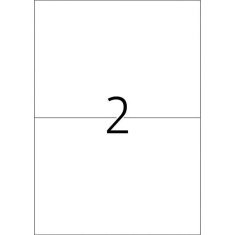 Etikete Sorex 210 x 148 mm, 100/1