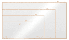 Nobo Magnetna tabla NOBO, 106x188 cm, WIDESCREEN NANO CLEAN
