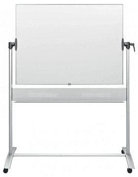 Nobo Mobilna magnetna tabla, NOBO 90x120 cm, na kolesih, dvostranska