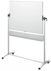 Nobo Mobilna magnetna tabla, NOBO 90x120 cm, na kolesih, dvostranska 