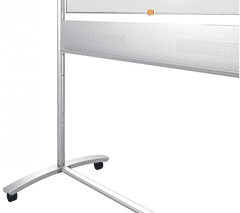 Nobo Mobilna magnetna tabla, NOBO 90x120 cm, na kolesih, dvostranska 