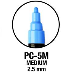 UNI Marker Uni PC-5M POSCA, set 8/1