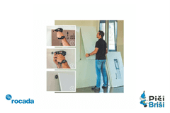 rocada Bela magnetna tabla Rocada 100x150cm SkinBoard