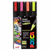 UNI Marker Uni PC-5M POSCA, set 4/1 NEON
