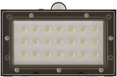 Emos Brixo svetilka, solarna LED, senzor gibanja, nevtralna bela, črna (ZG162S)