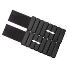 SOLFIT® Nastavljiva zapestna utež (2 pakiranja) | FITILIFT Črna