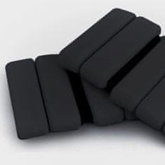 SOLFIT® Nastavljiva zapestna utež (2 pakiranja) | FITILIFT Črna