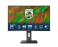 Philips 32B1N3800 31,5" VA 4K UHD ergonomski poslovni monitor