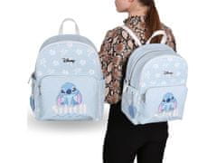 Disney Disney Stitch Modri MLADINSKI ženski nahrbtnik, prostoren, mestni nahrbtnik 32x25x13cm 