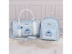 Disney Disney Stitch Modra MLADINSKA potovalna torba, potovalna torba, ROČNA PRTLJAGA za letalo 44x18x26cm 