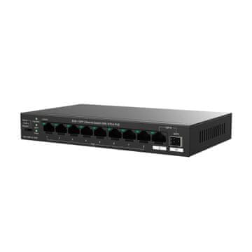 Tenda stikalo Giga 9-port 8x PoE + SFP kovinsko ohišje TEG1110PF-8-120W