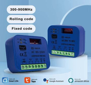 PST Dvokanalno WIFI in RF stikalo/tipka MT SMG 8122 WIFI RF AC/DC 7-32V