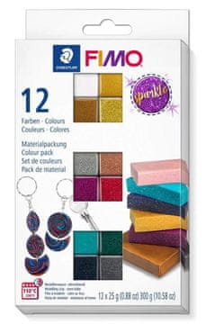 Rayher.	 FIMO Effect Sparkle set, 12x25g