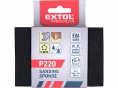 Extol Premium Goba za brušenje, 100x70x25mm, P220, štiristranski, abraziv-korund
