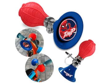 MARVEL COMICS MARVEL Spider-Man kolesarska TROBENTA, kolesarski ROG, PIŠČALKA, ZVONEC za dečka