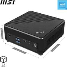 MSI Cubi N ADL-006DE Intel N200/4GB/128GB črna W11P