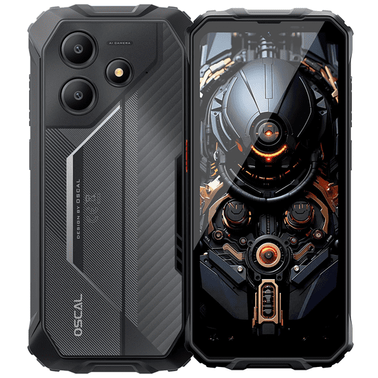 Oscal MARINE 2 pametni robustni telefon 8GB + 256GB, črn