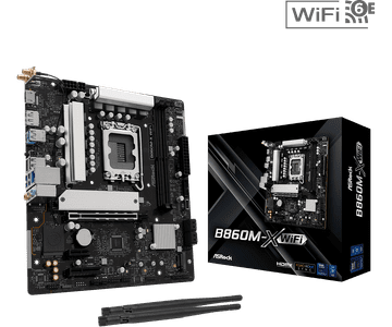 ASRock B860M-X WiFi 1851 mATX HDMI/DP DDR5