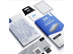 3MK Nerazbitno hibridno steklo Samsung Galaxy A35/A55 5G, tanko, odporno na praske, debeline 0,3 mm - FlexibleGlass 3mk 