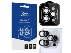 3MK Srebrno kaljeno steklo za objektiv kamere za Apple iPhone 15 Pro - 3mk Lens Protection Pro 