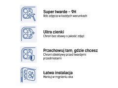 3MK Srebrno kaljeno steklo za objektiv kamere za Apple iPhone 15 Pro - 3mk Lens Protection Pro 