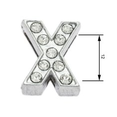 Črke za nanizanje X 12 mm