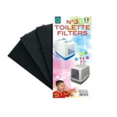 Nadomestni filter za WC (3 kosi)