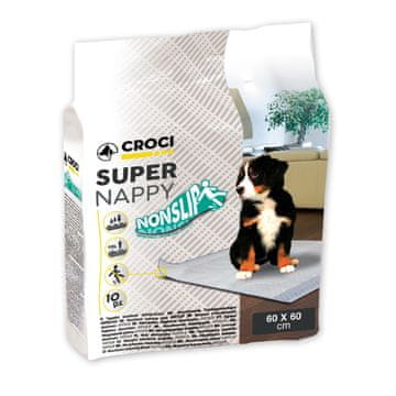 Croci Addictive Super Nappy Anti-Slip Pad 60 x 60 cm (10 kosov)