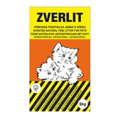 Zverlit Litter oranžna, mehka z vonjem, za mačke 6kg