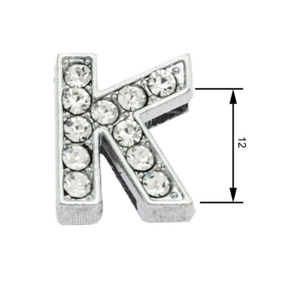 Črke za nanizanje K 12 mm
