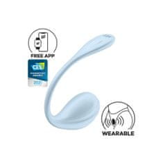 Satisfyer Prenosni vibrator G-točke PARTNER - Smooth Petal, moder