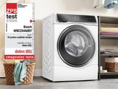 Bosch WNC254A0BY Serie 8 pralno-sušilni stroj 10,5/ 6 kg, črno-bel