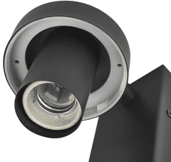 Emos stenska svetilka s PIR senzorjem, LED, vrtna, E27, 15 W (ZGC040P)