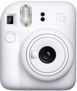 FujiFilm Mini 12 fotoaparat, bel + Instax Mini Film