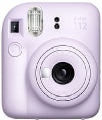 FujiFilm Mini 12 fotoaparat, Lilac vijolična + Instax Mini Film 20 kos