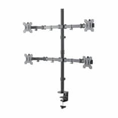 S-box namizni nosilec za 4x monitor LCD-352/4 (13"–27"/10kg/100x100)