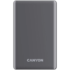Canyon OnPower 510 slim Magsafe powerbank, 10.000 mAh, temno siv (CNS-CPB510DG)