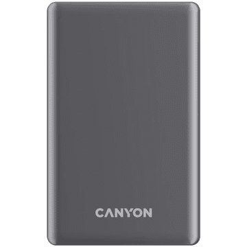 Canyon OnPower 510 slim Magsafe powerbank, 10.000 mAh, temno siv (CNS-CPB510DG)