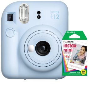ljubek fotoaparat instax mini 12 fujifilm hitro tiskanje fotografij čudovit dizajn aa baterija