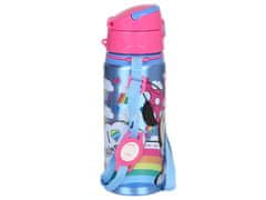 Disney DISNEY Minnie Mouse Aluminijasta TERMALNA STEKLENICA, ustnik, STEKLENIČKA ZA VODO z naramnico, za deklice 600ml