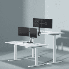 S-box namizni nosilec za 2x monitor LCD-352/2-2 (17-32/2x9kg/100x100), nagib, vrtenje