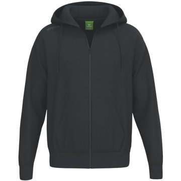 Erima Športni pulover črna Full Zip