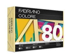 Fabriano Papir barvni a4 colore pastelne barve 80gr - rumena-banana