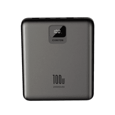 Canyon PB-2008 powerbank, 20.000 mAh, temno siv (CNE-CPB2008DG)