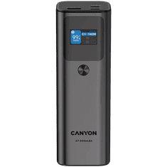 Canyon PB-2010 powerbank, 27000 mAh, temno siv (CNE-CPB2010DG)