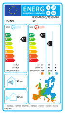 Hisense AS35MR0EW Expert Comfort klimatska naprava