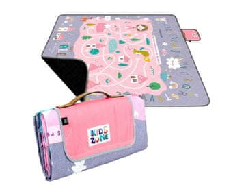 Perletti Otroška odeja za piknik Perletti Travel - Pravljični grad, 150x150cm, 13150