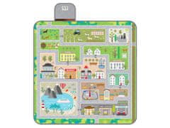 Perletti Otroška odeja za piknik Perletti Travel - Avto steza, 150x150cm, 13151